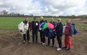 inauguration par les parachutistes