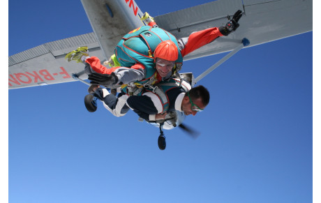 Saut en parachute Accompagné