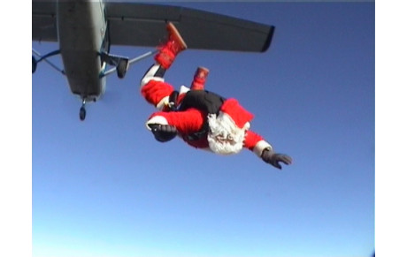 Les sauts en parachute à prix noël...