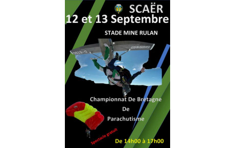 Championnat de Bretagne de Précision d'atterrissage.